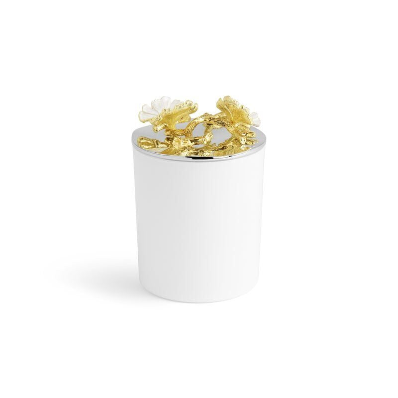 Michael Aram Butterfly Ginkgo Gold Scented Candle, 8 Oz.