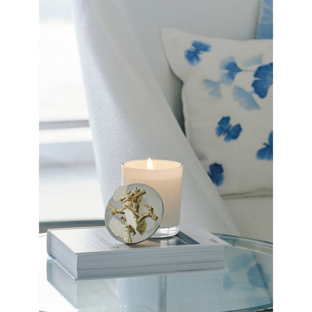Michael Aram Butterfly Ginkgo Gold Scented Candle, 8 Oz., alternate view