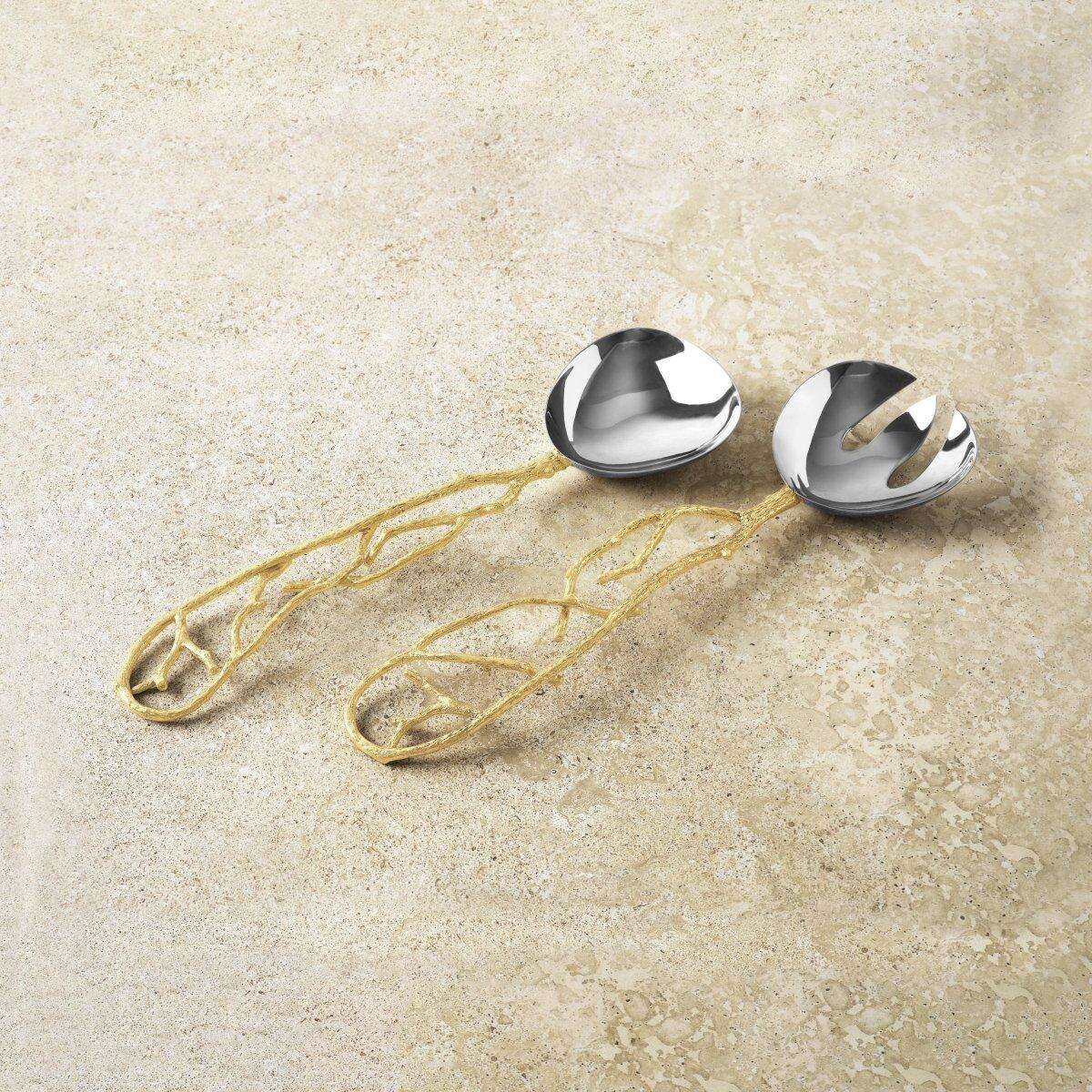 Michael Aram Butterfly Ginkgo Gold Serving Set, alternate view