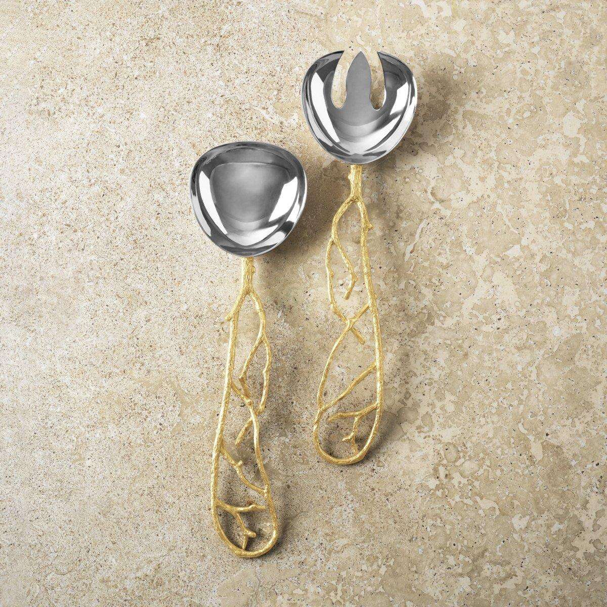 Michael Aram Butterfly Ginkgo Gold Serving Set, alternate view