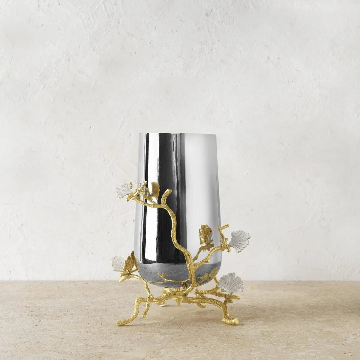 Michael Aram Butterfly Ginkgo Gold Vase, alternate view