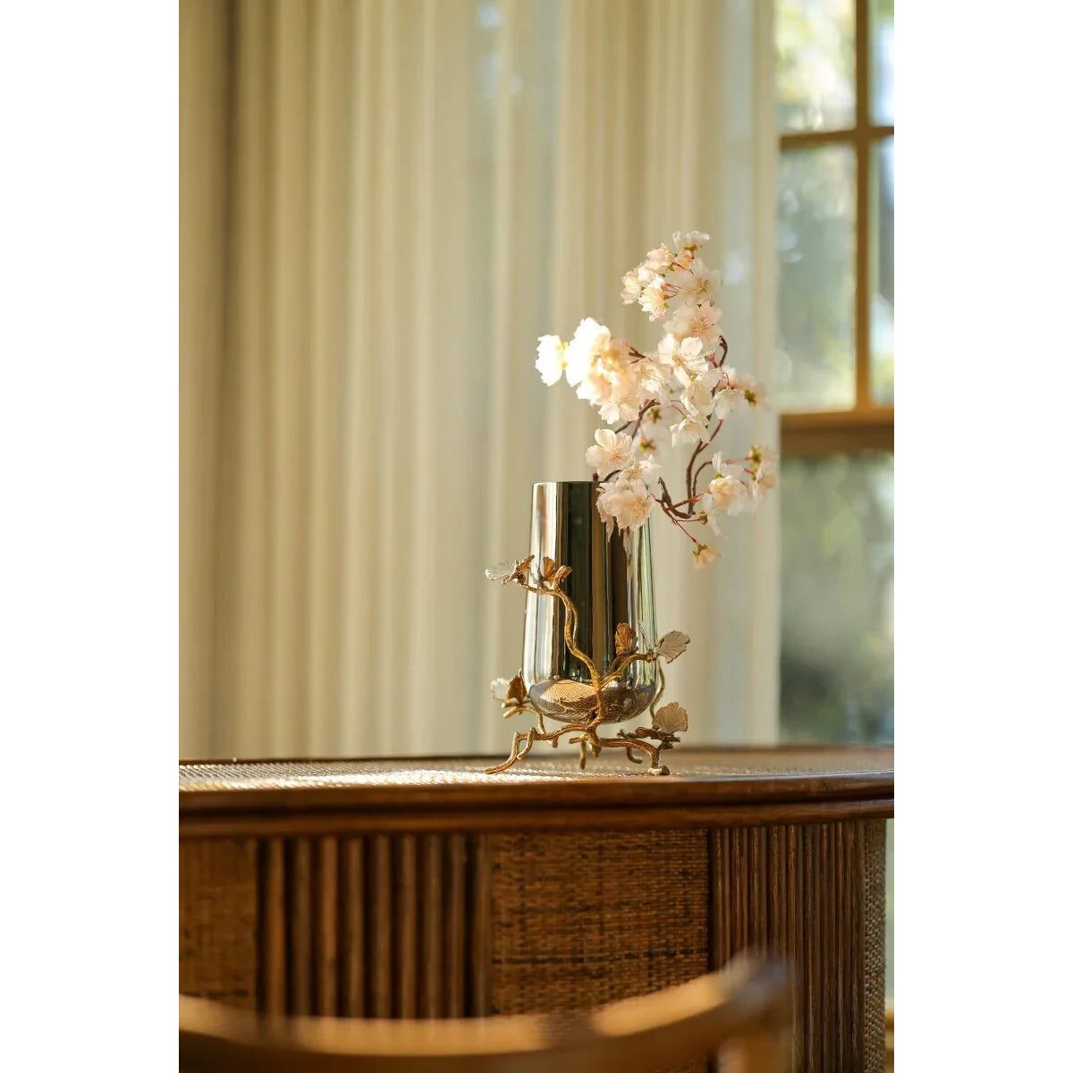 Michael Aram Butterfly Ginkgo Gold Vase, alternate view
