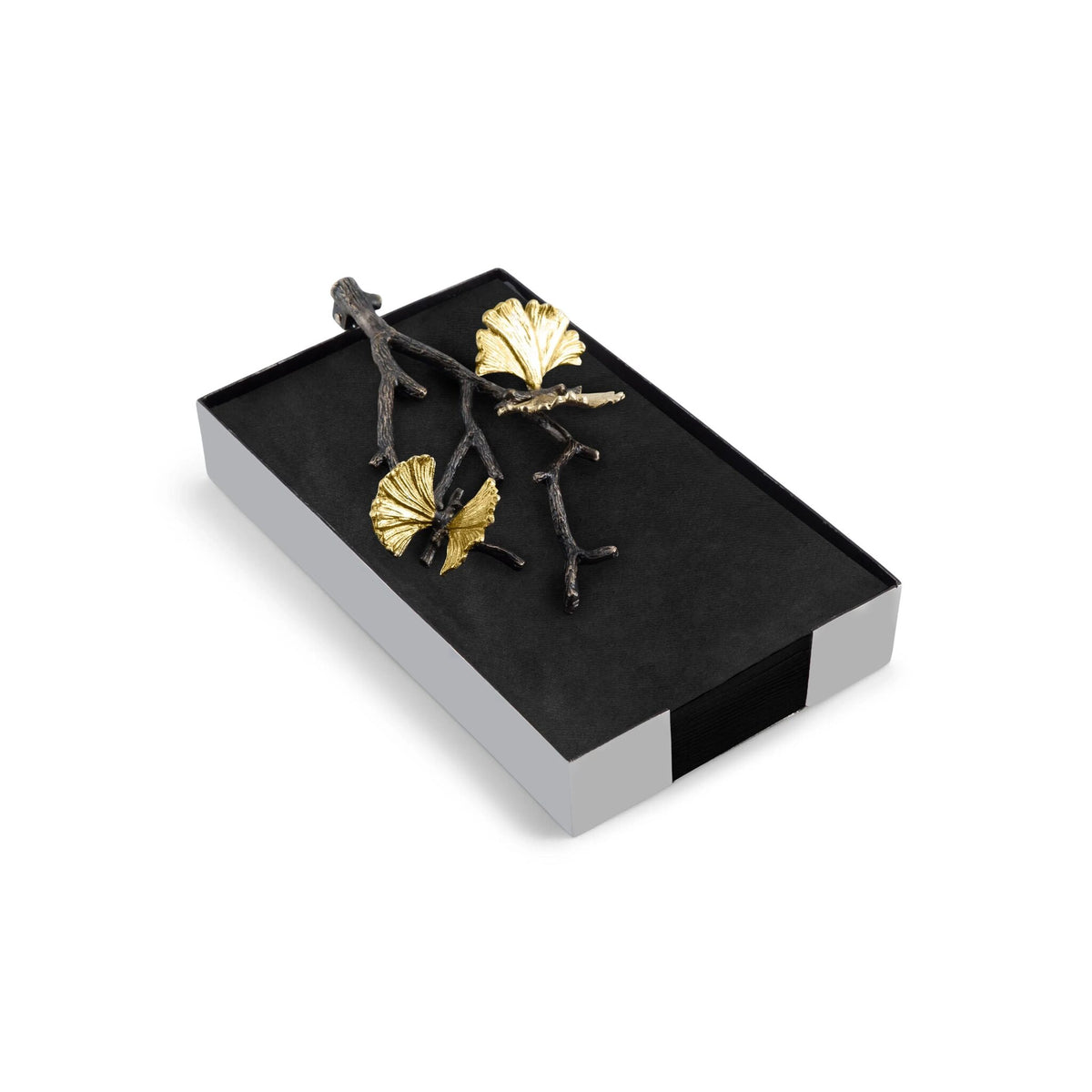 Michael Aram Butterfly Ginkgo Guest Towel Holder Bathroom Accessorie, alternate view