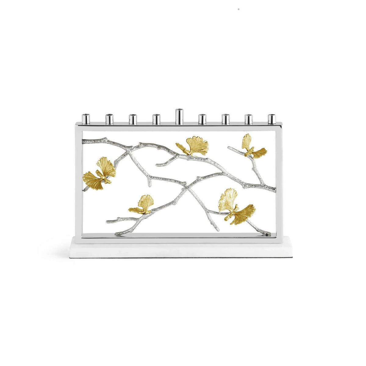 Michael Aram Butterfly Ginkgo Luxe Menorah Candelabra, alternate view