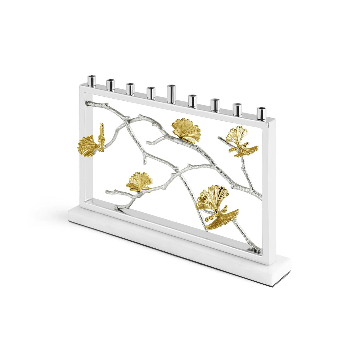 Michael Aram Butterfly Ginkgo Luxe Menorah Candelabra, alternate view