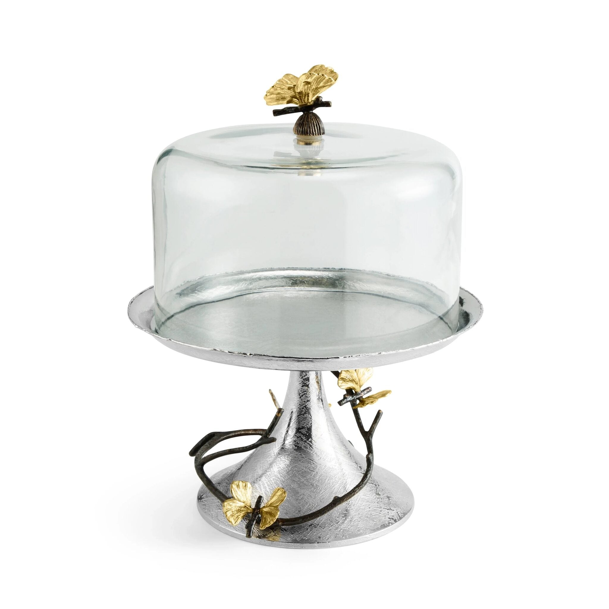 Michael Aram Butterfly Ginkgo Pastry Dish with Dome Cake Stand