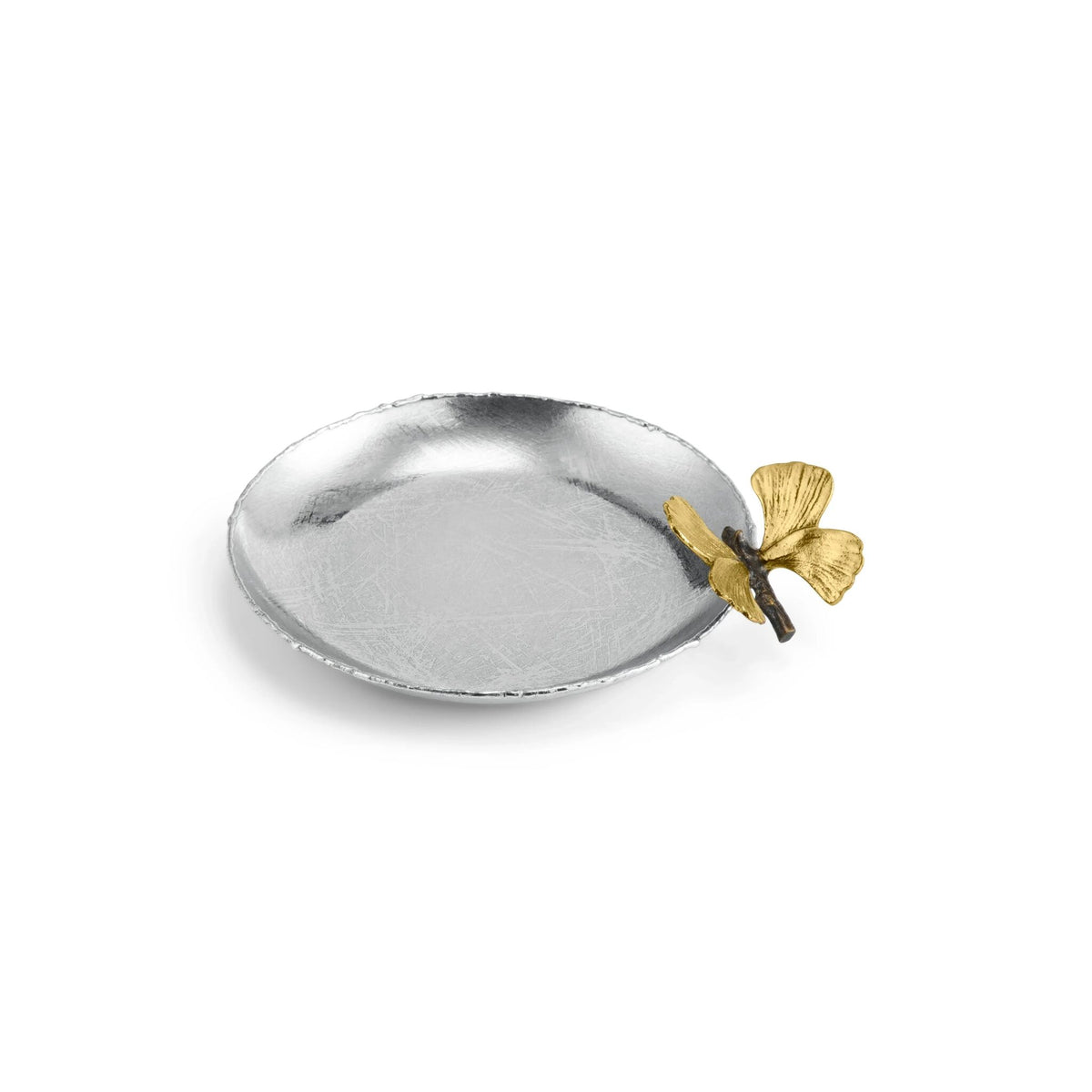 Michael Aram Butterfly Ginkgo Round Trinket Tray, alternate view