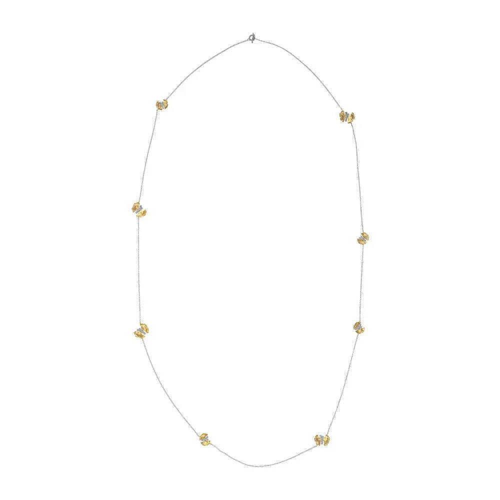 Michael Aram Butterfly Ginkgo Station Necklace