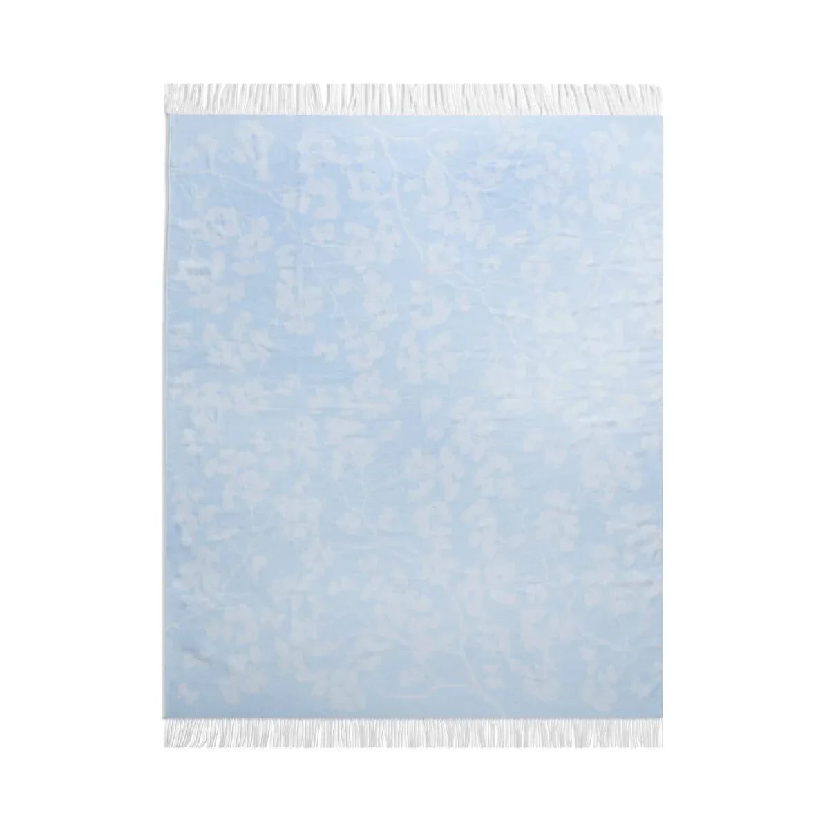 Michael Aram Butterfly Ginkgo Throw Sky and White Throw Blanket, alternate view