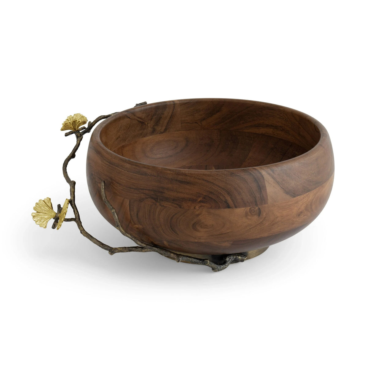 Michael Aram Butterfly Ginkgo Wood Salad Bowl, alternate view