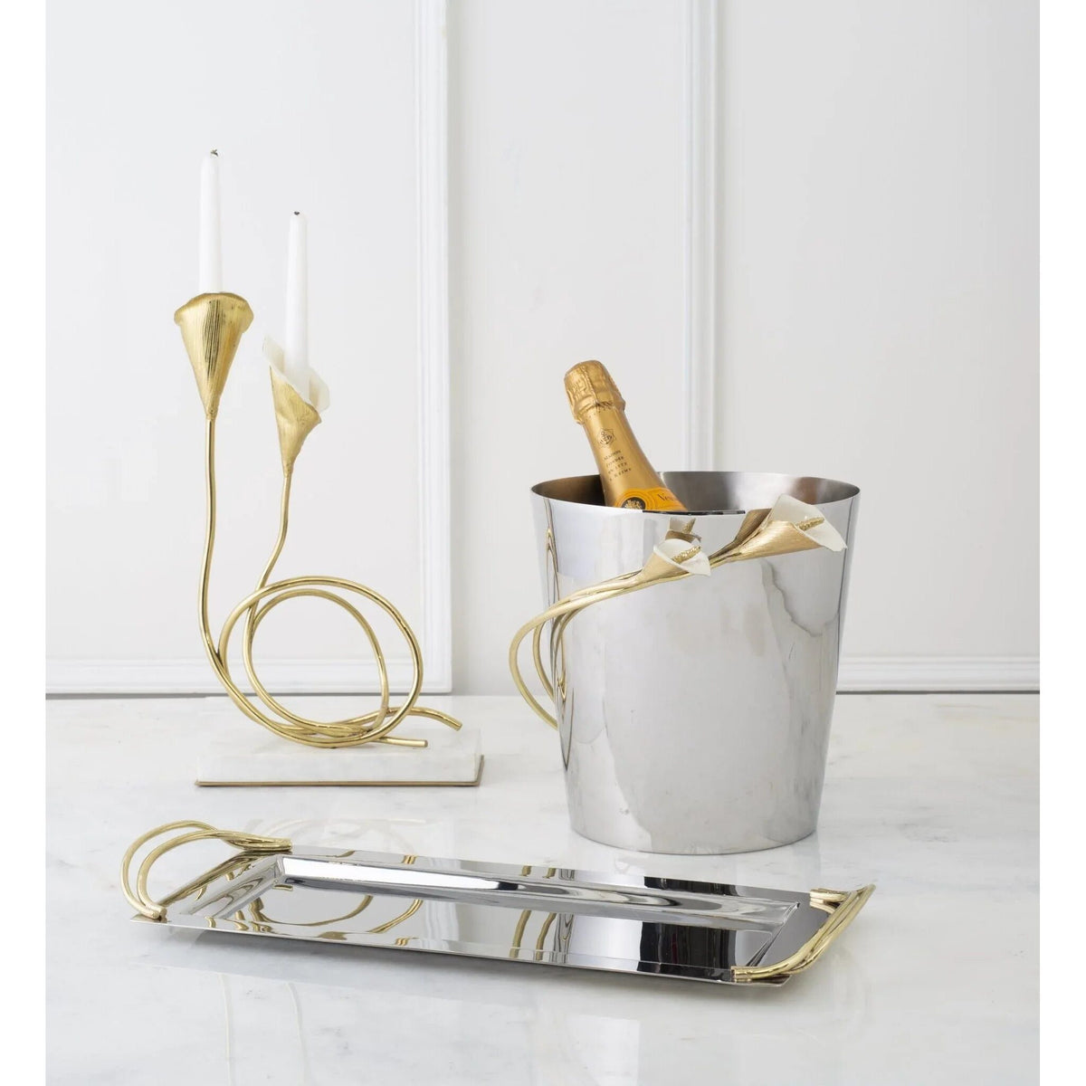 Michael Aram Calla Lily Bucket, alternate view