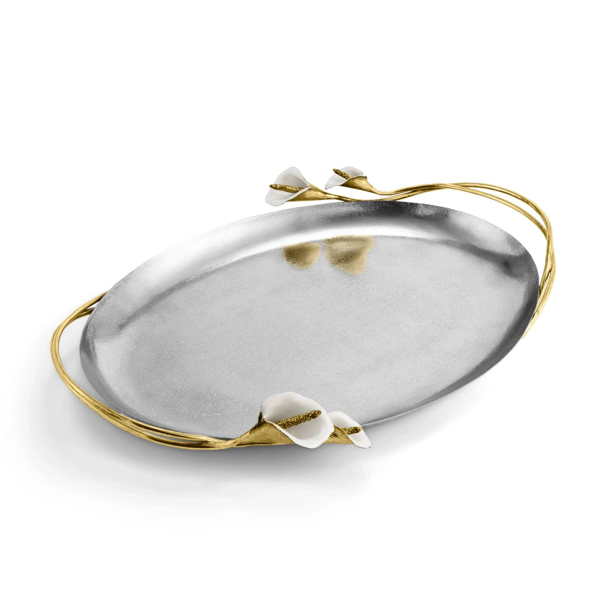 Michael Aram Calla Lily Oval Tray, alternate view