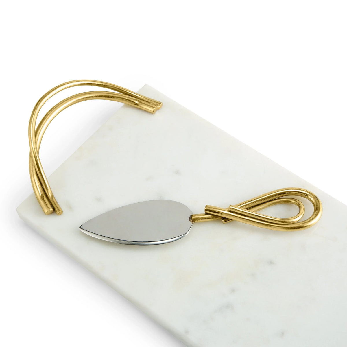 Michael Aram Calla Lily Small Cheese Board with Spreader Cheese Plate, alternate view