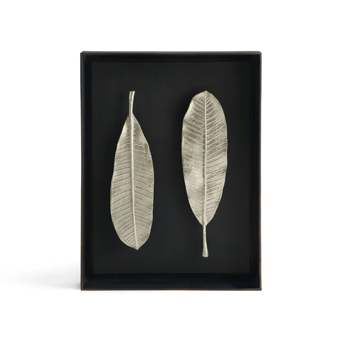 Michael Aram Champa Leaf Shadow Box Wall Sculpture, alternate view