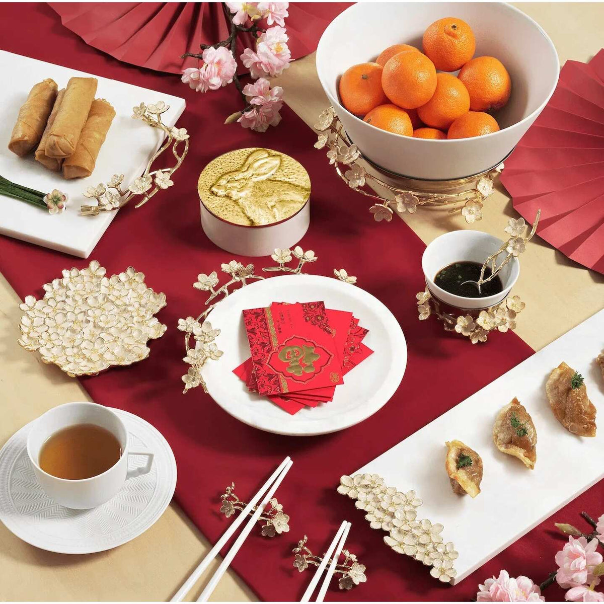Michael Aram Cherry Blossom Catch All Decorative Tray, alternate view