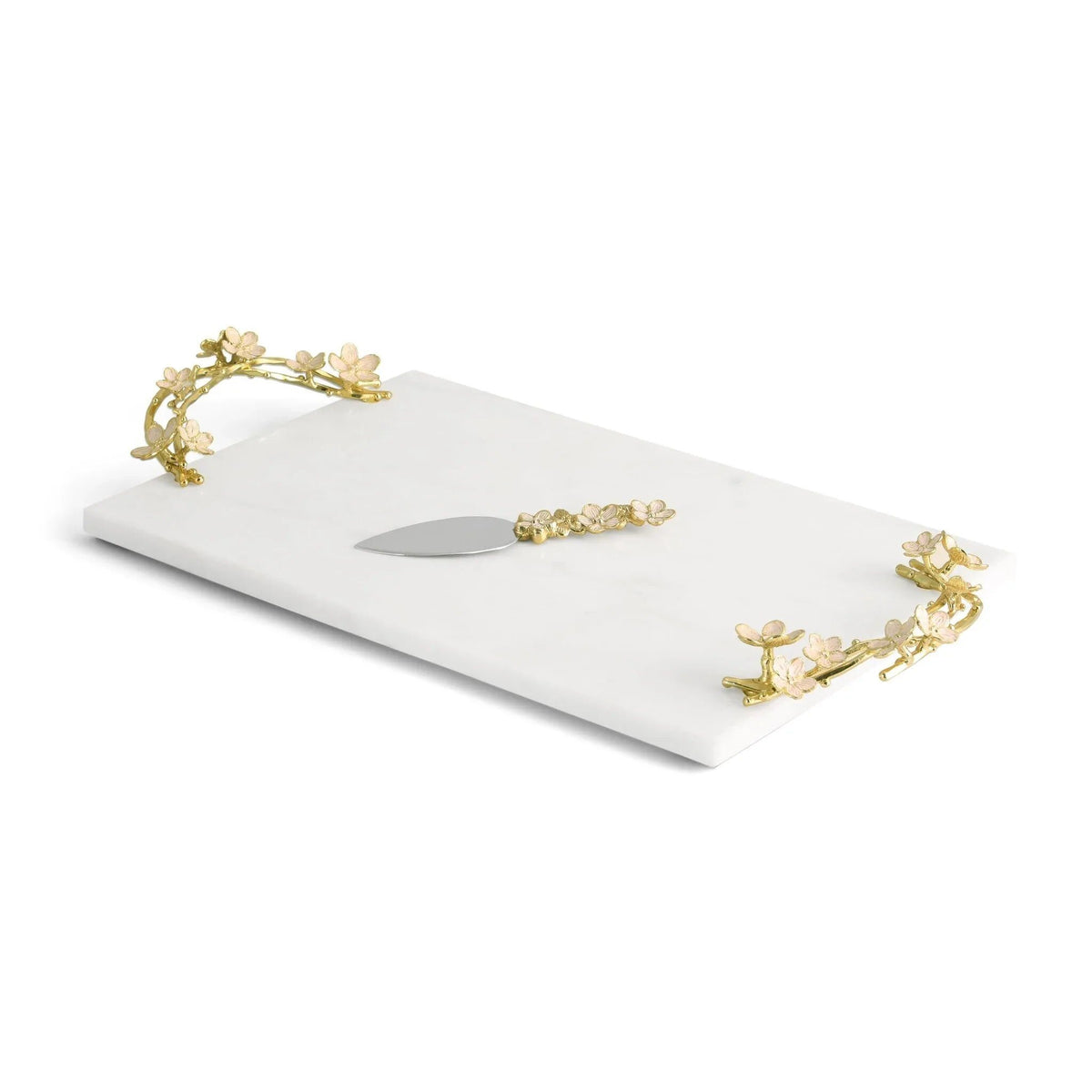Michael Aram Cherry Blossom Cheese Board with Spreader Cheese Plate, alternate view