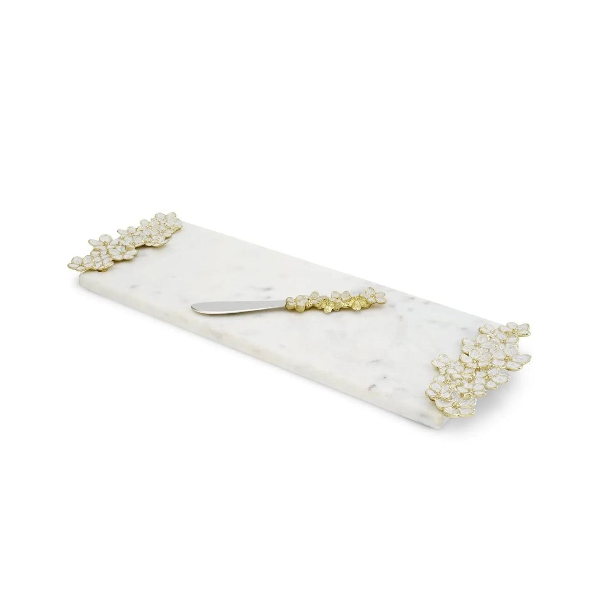 Michael Aram Cherry Blossom Small Cheese Board with Knife Cheese Plate, alternate view