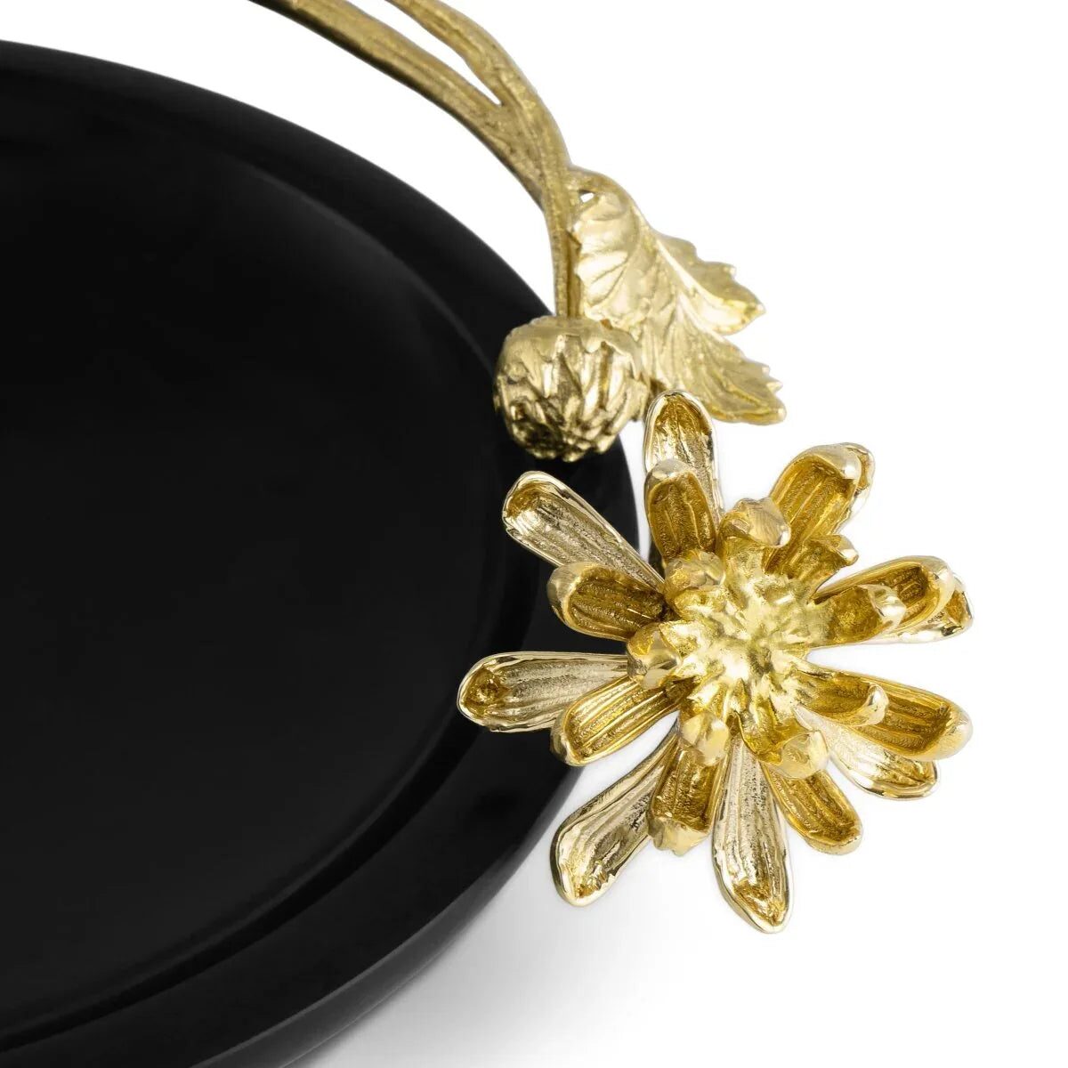 Michael Aram Dahlia Trinket Dish Decorative Tray, alternate view