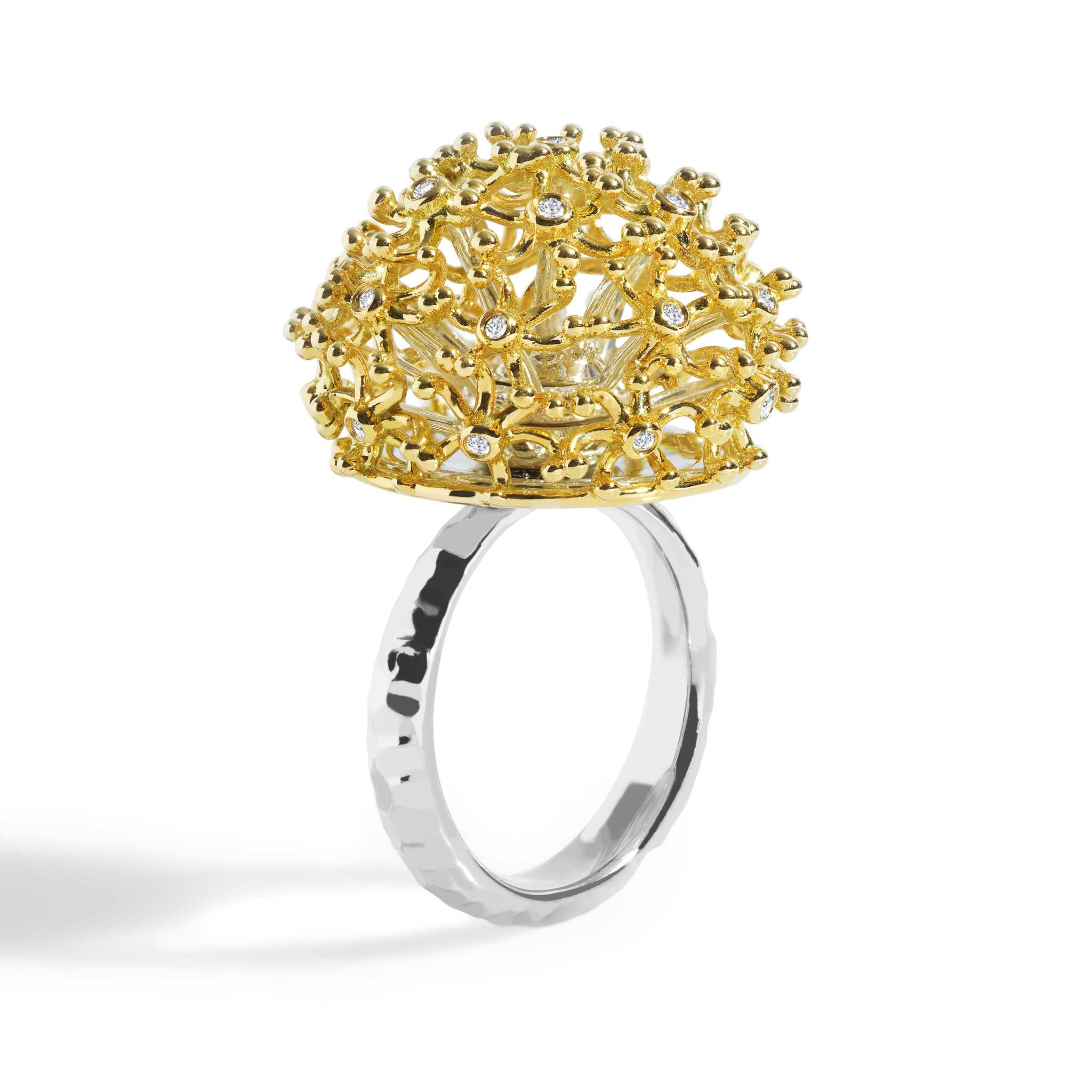 Michael Aram Dandelion Ring with Diamonds β 8