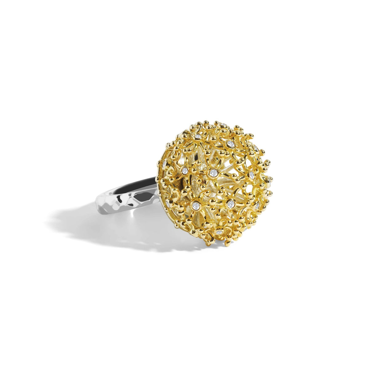Michael Aram Dandelion Ring with Diamonds, alternate view