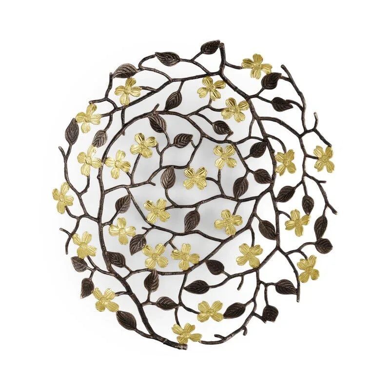 Michael Aram Dogwood Centerpiece Basket Centerpiece Serving Bowl, alternate view