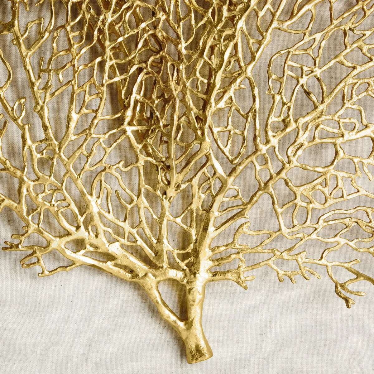Michael Aram Fan Coral Large Fabric Shadow Box Wall Sculpture, alternate view