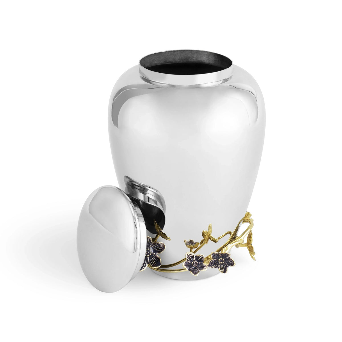 Michael Aram Forget Me Not Urn, alternate view