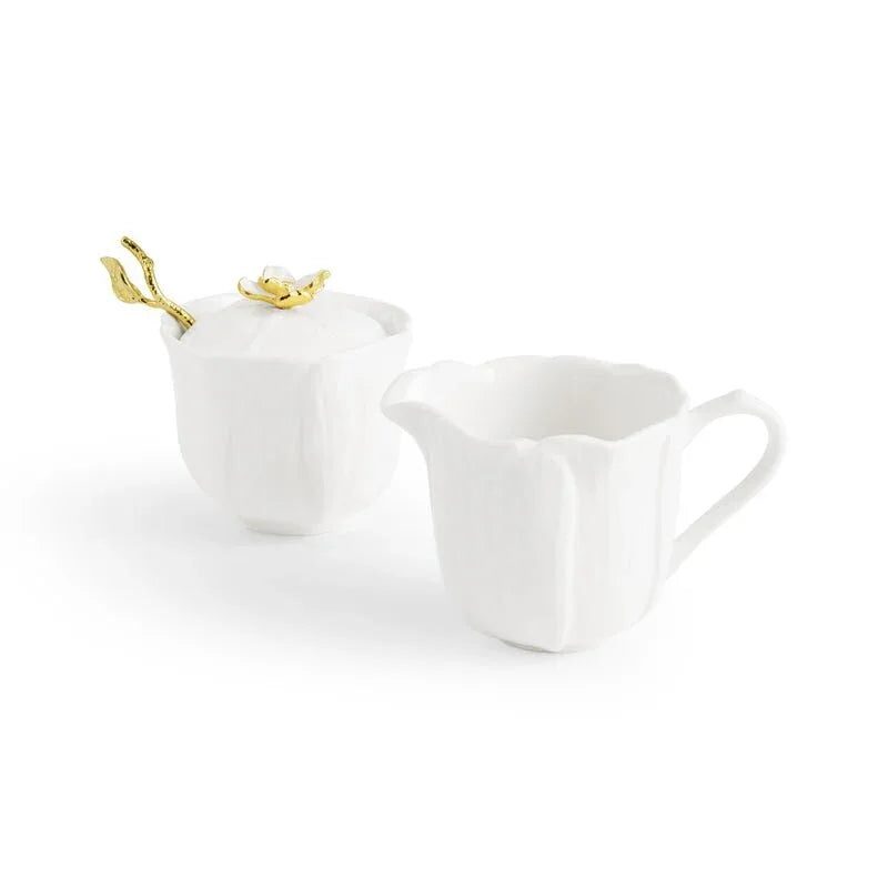 Michael Aram Gardenia Creamer, alternate view
