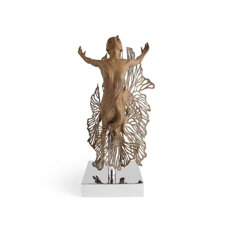Michael Aram Ginkgo Fairy Tabletop Sculpture, lifestyle view