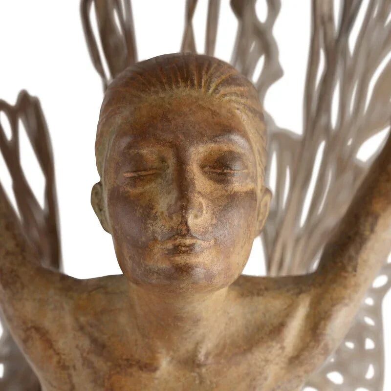 Michael Aram Ginkgo Fairy Tabletop Sculpture, lifestyle view