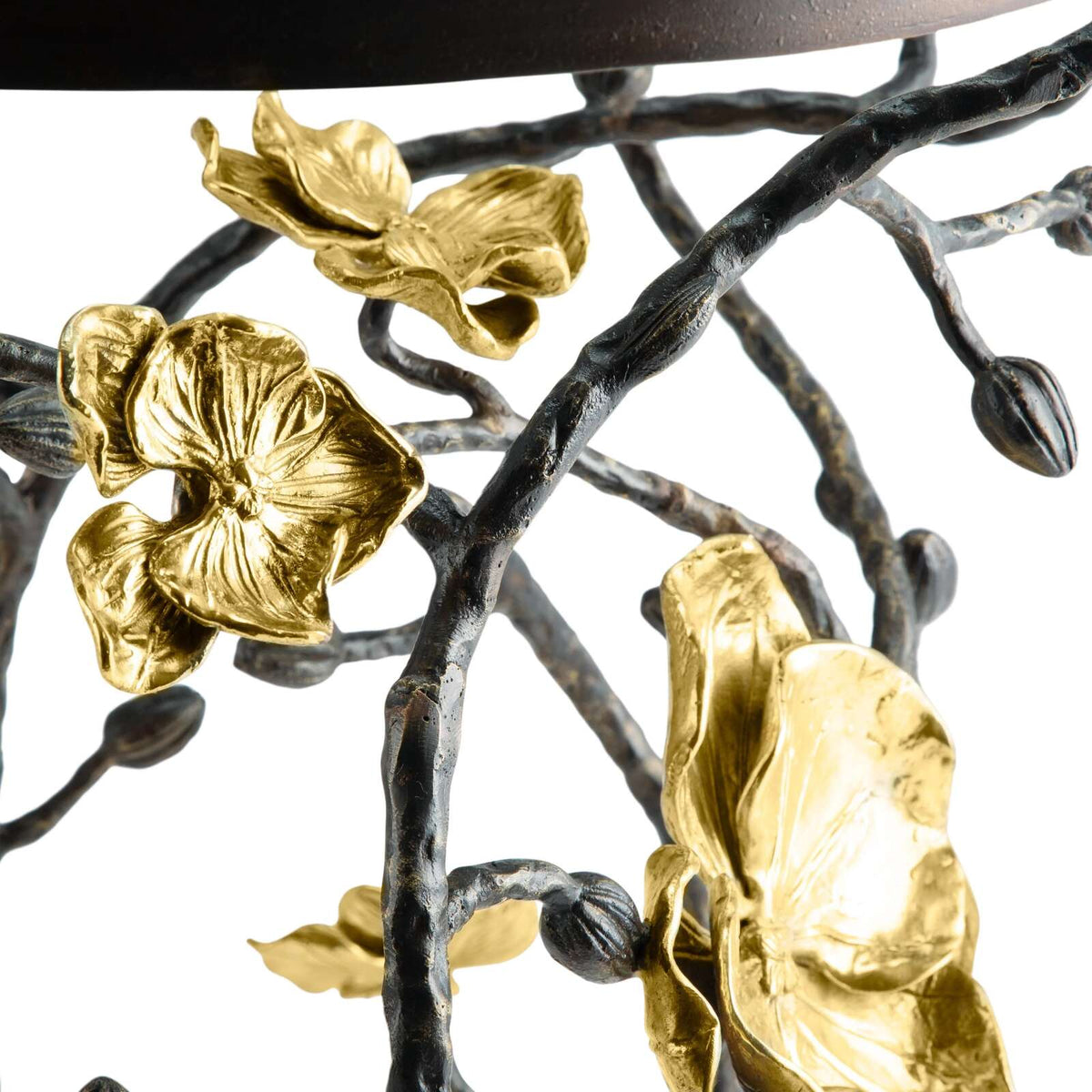 Michael Aram Gold Orchid Accent Table, lifestyle view