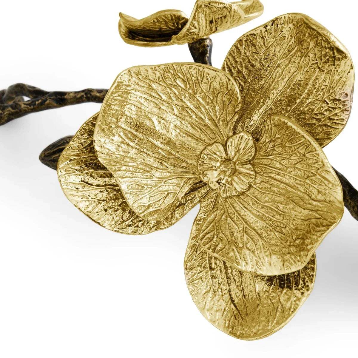 Michael Aram Gold Orchid Object Sculpture, alternate view