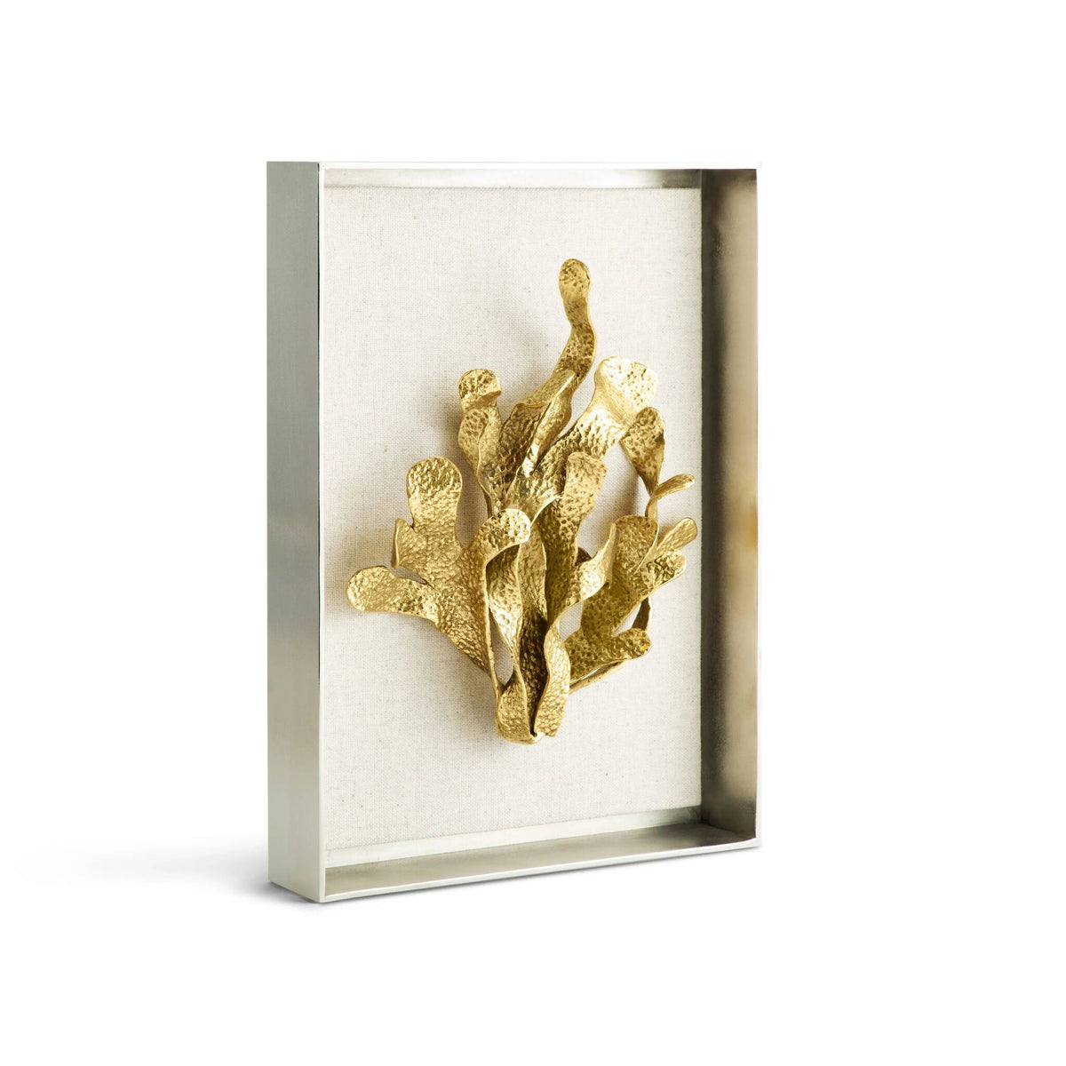 Michael Aram Kelp Fabric Shadow Box Wall Sculpture, alternate view