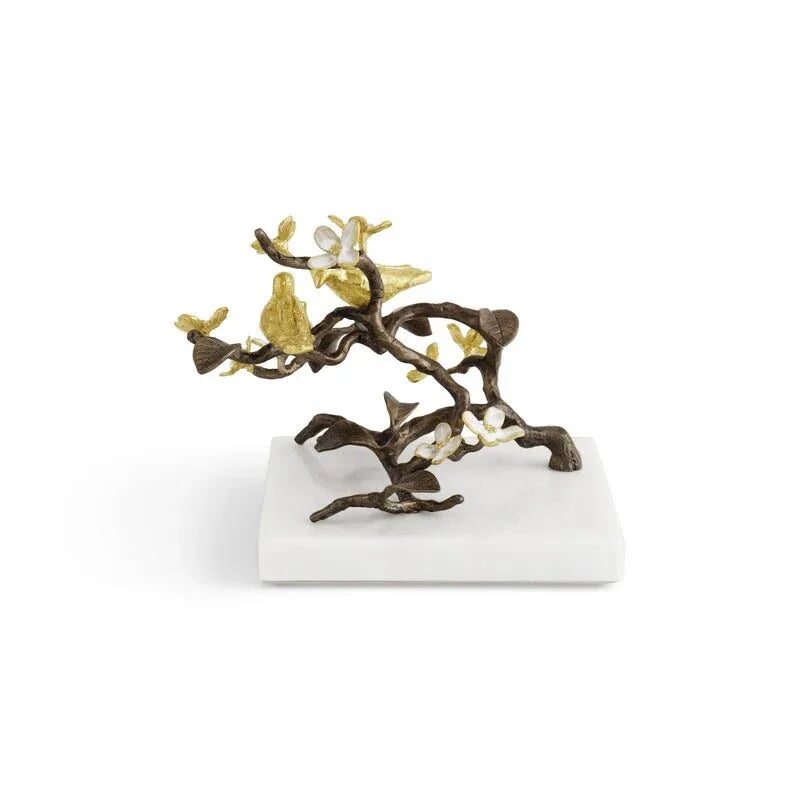 Michael Aram Lovebirds Decorative Object Sculpture, alternate view