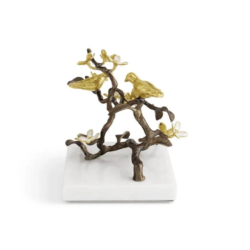 Michael Aram Lovebirds Decorative Object Sculpture, alternate view