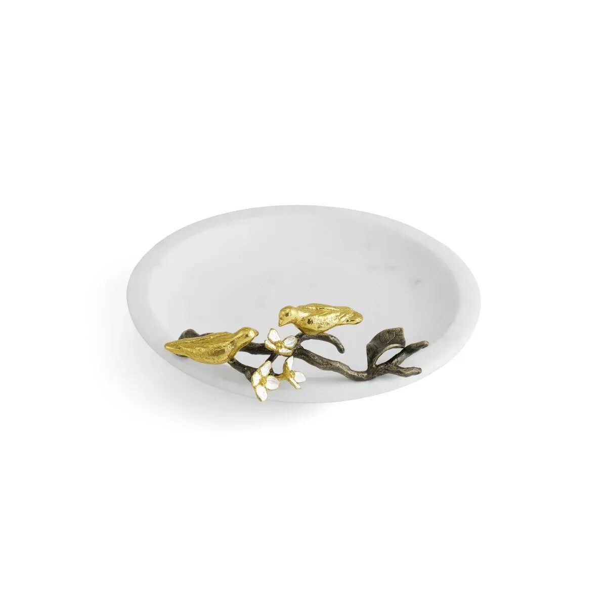 Michael Aram Lovebirds Trinket Dish Decorative Tray, alternate view