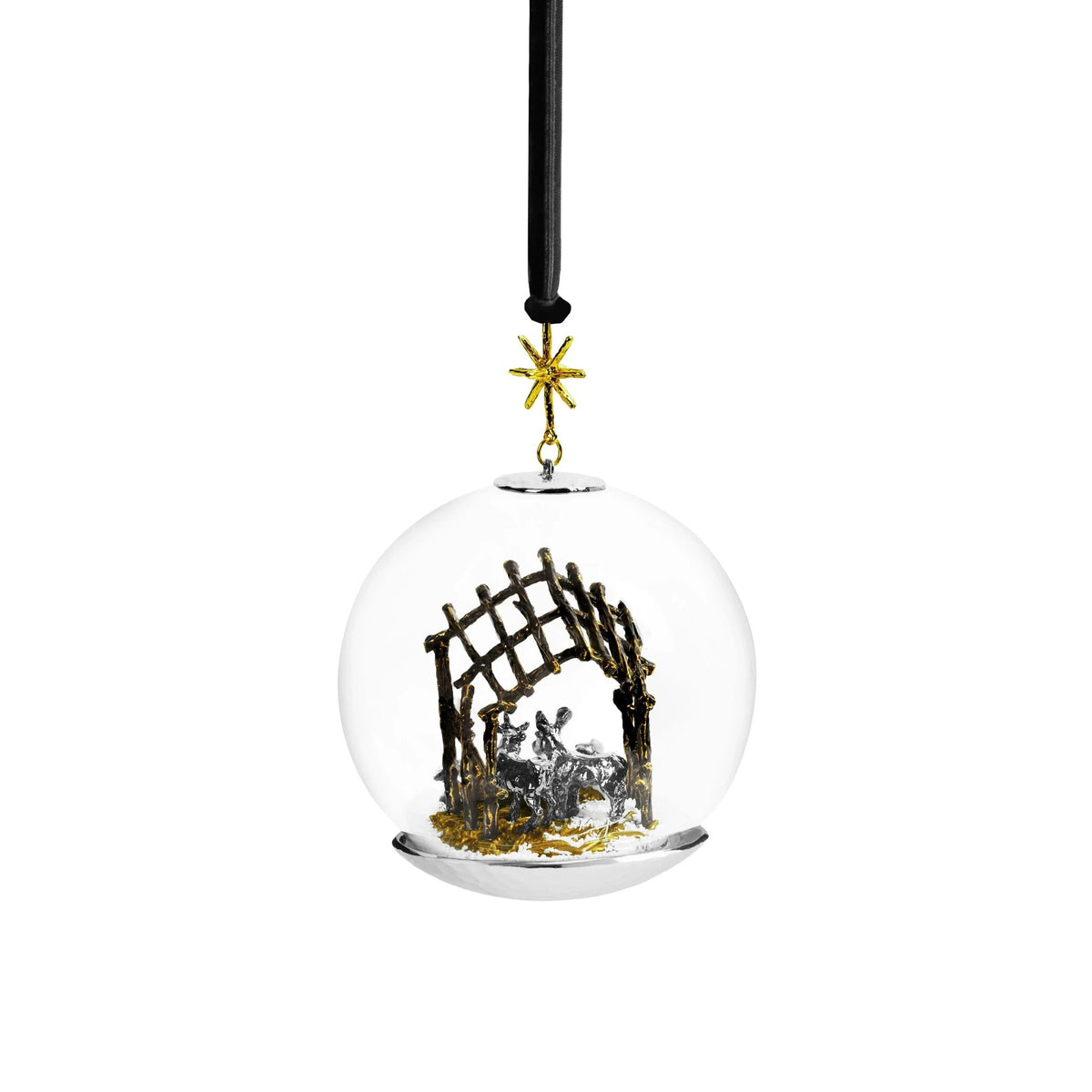 Michael Aram Manger Snow Globe Ornament, alternate view