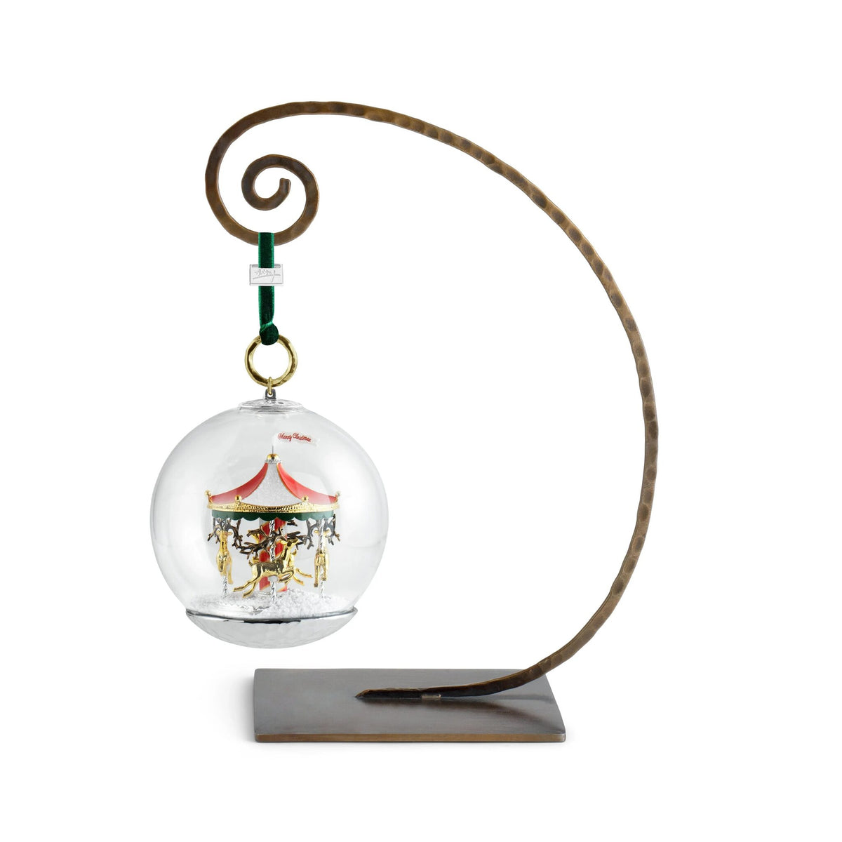 Michael Aram Merry-Go-Round Snow Globe Ornament, alternate view