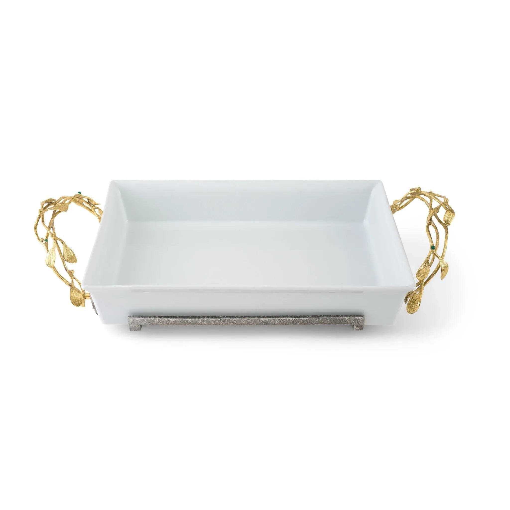 Michael Aram Mistletoe Casserole Dish β 2-Quart