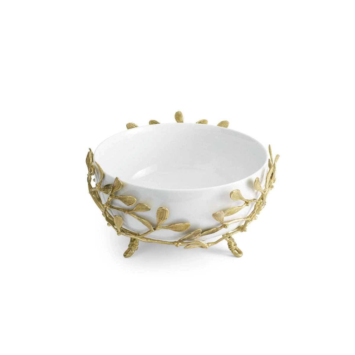 Michael Aram Mistletoe Porcelain Serving Bowl, alternate view