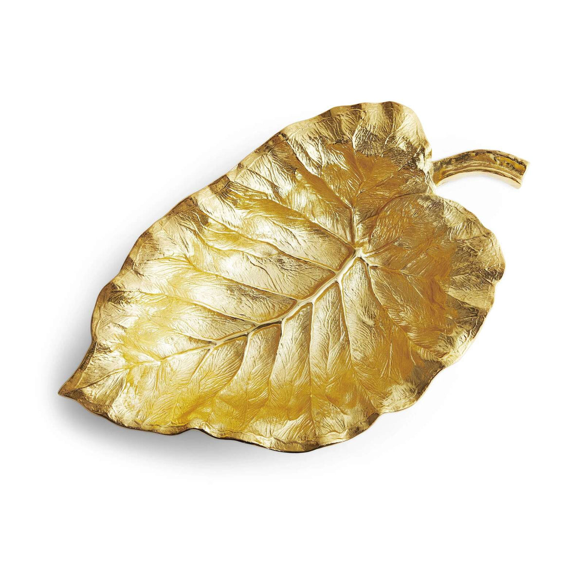 Michael Aram New Leaves Elephant Ear Large Serving Bowl, alternate view