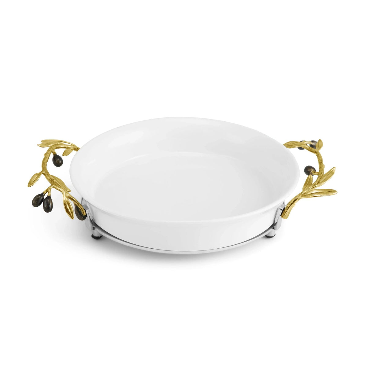 Michael Aram Olive Branch Pie Dish Pie Pan, alternate view