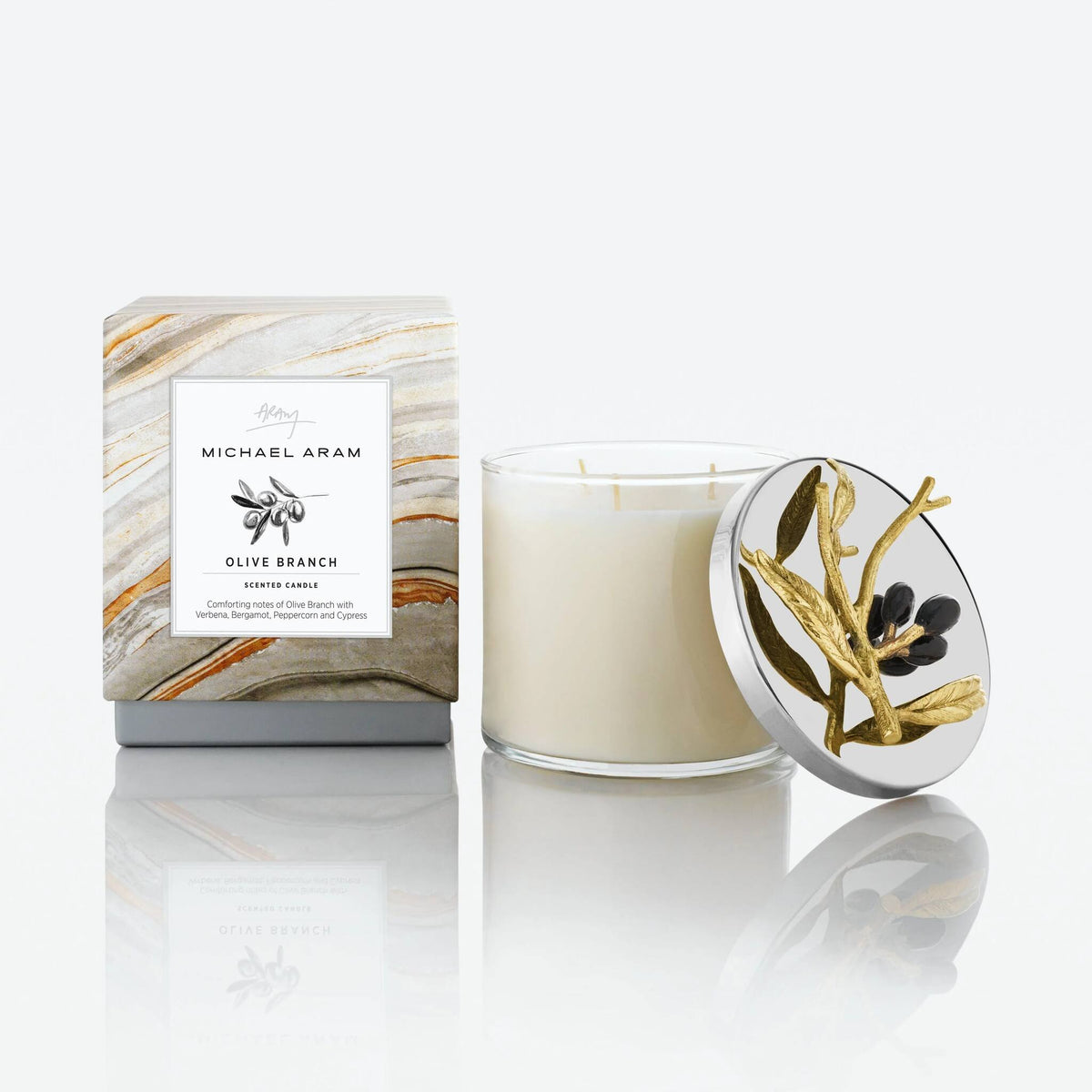 Michael Aram Olive Branch Scented Candle, 13.5 Oz., alternate view