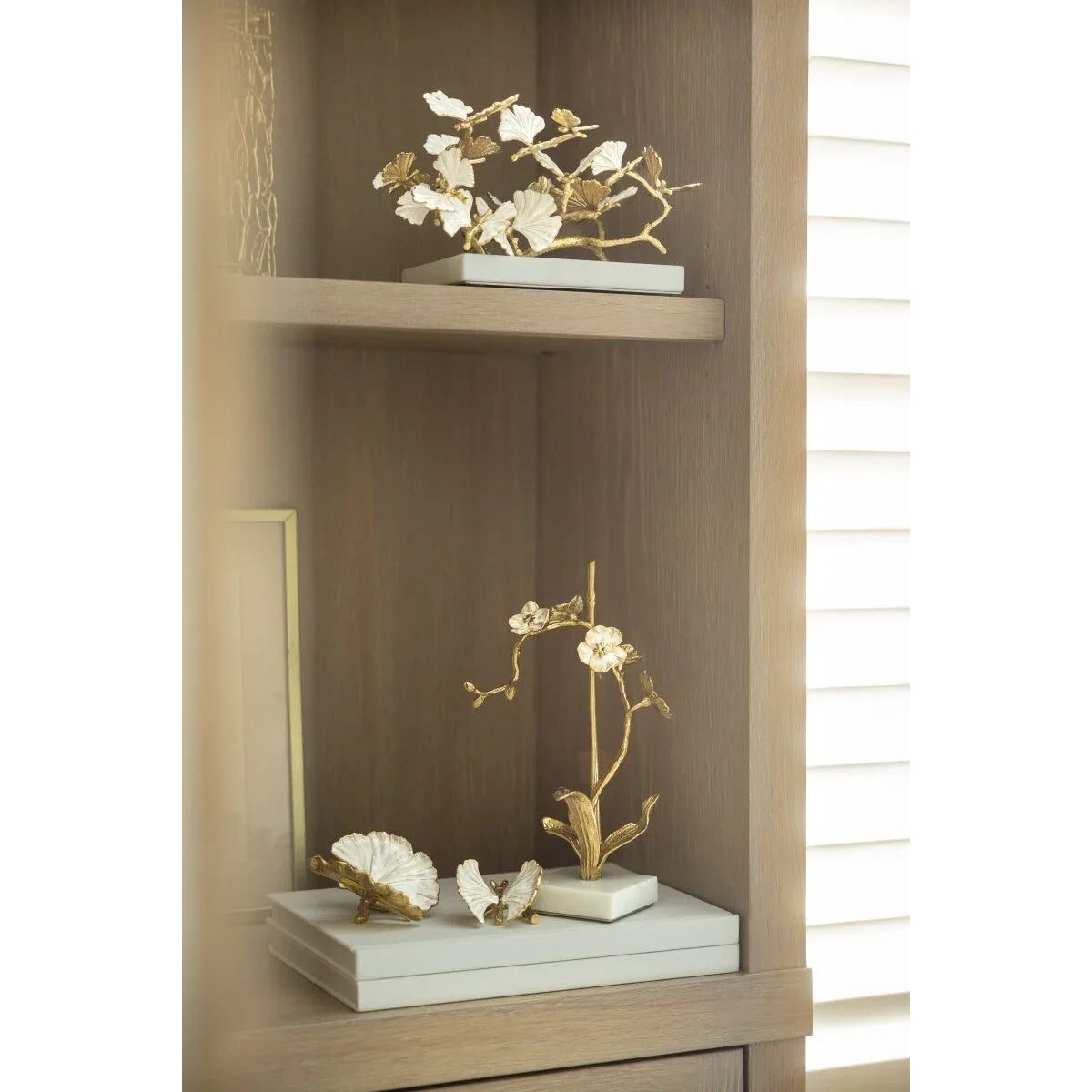 Michael Aram Orchid Decorative Object Sculpture, alternate view