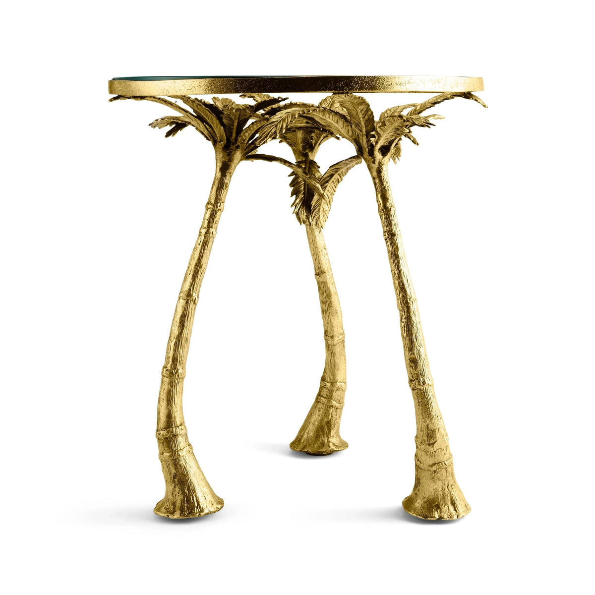 Michael Aram Palm Accent Table, lifestyle view