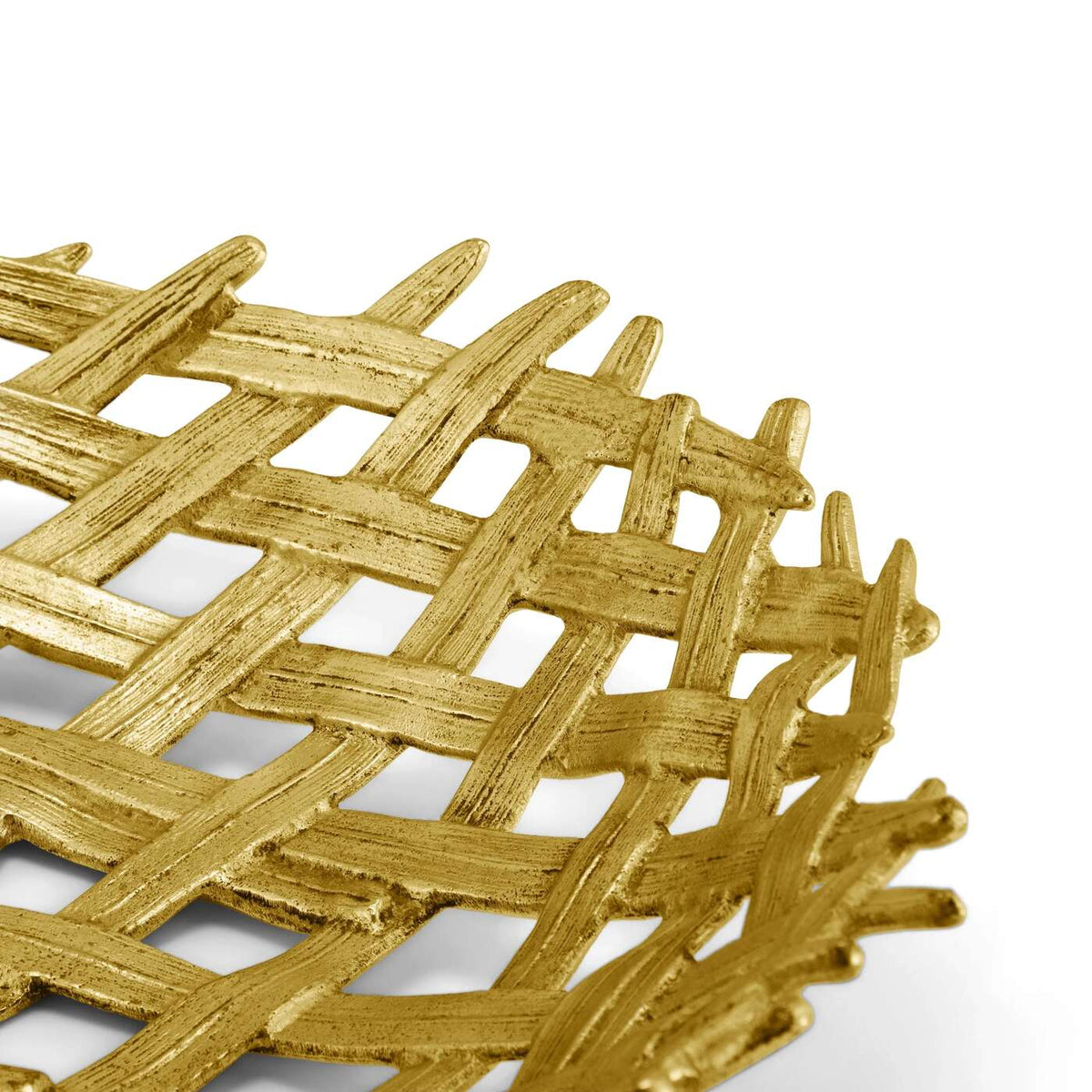 Michael Aram Palm Centerpiece Shallow Bowl, alternate view