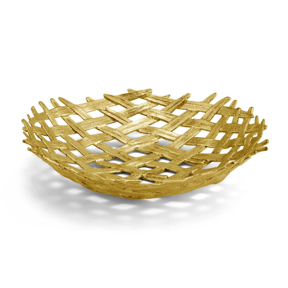 Michael Aram Palm Centerpiece Shallow Bowl, alternate view