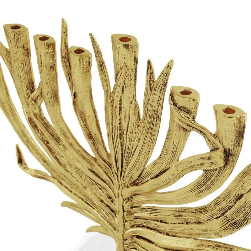 Michael Aram Palm Medium Menorah Candelabra, alternate view