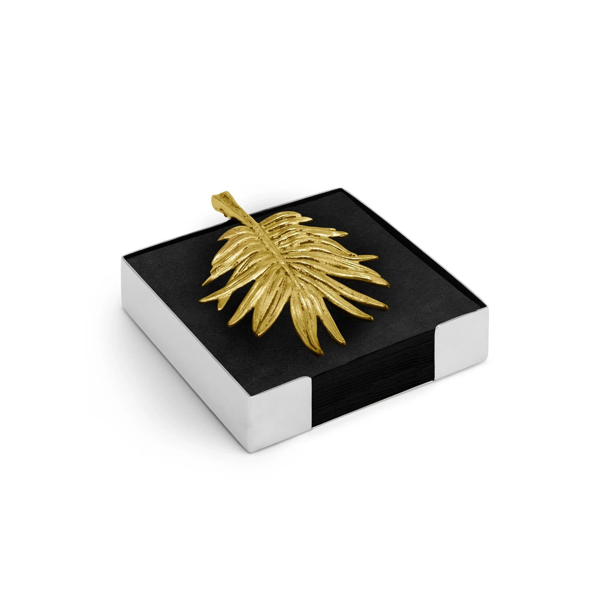Michael Aram Palm Napkin Holder Commercial Paper Napkin Dispenser, alternate view