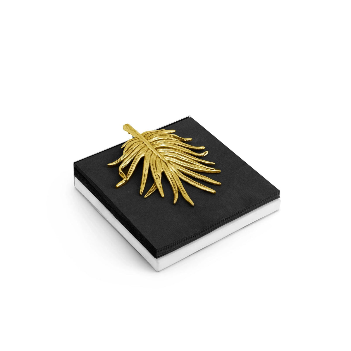 Michael Aram Palm Napkin Holder Commercial Paper Napkin Dispenser, alternate view